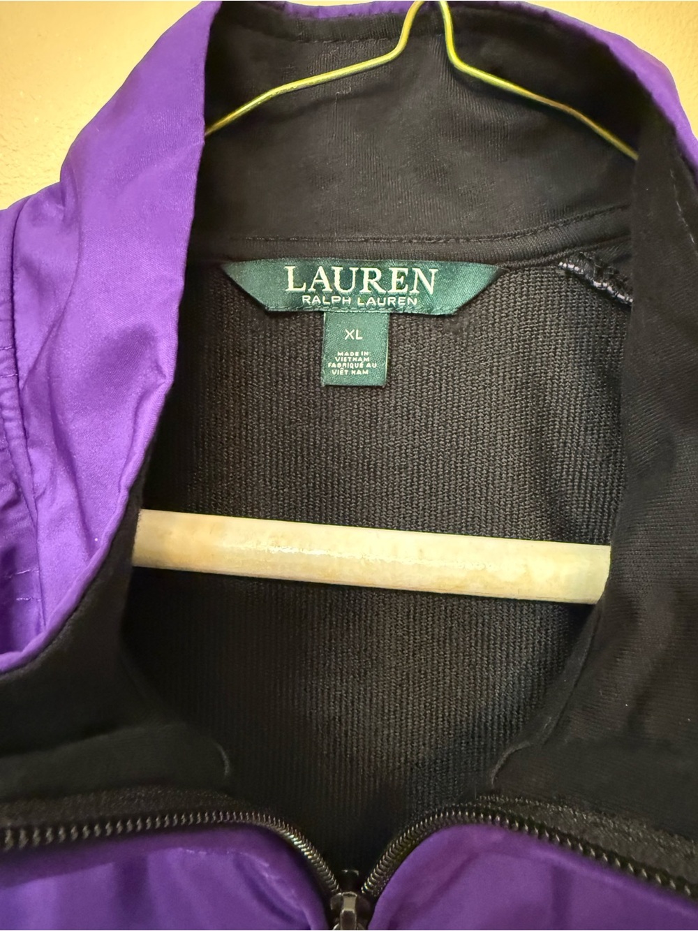 Ralph Lauren Purple Jacket with Black Trim - Picture 3 of 9